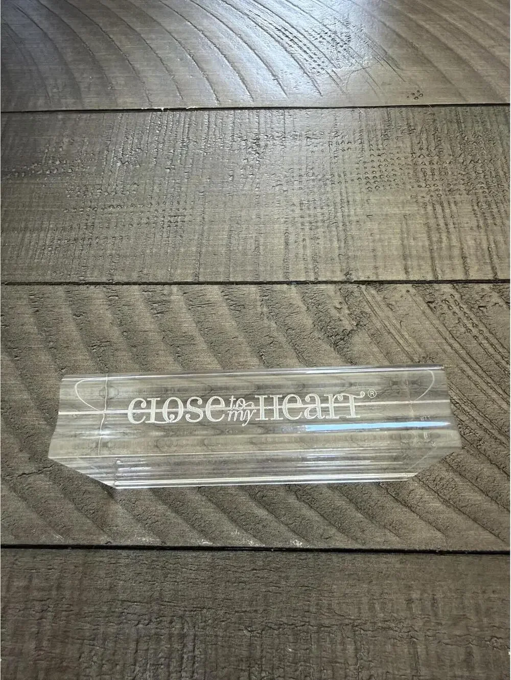 Close To My Heart acrylic stamp block 2x3.5 inches BN1010313